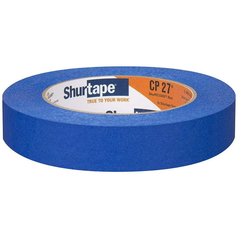 Shurtape 1" x 180' Blue Painter's Tape - Multi-Surface - Image 2