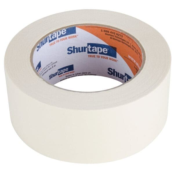 Shurtape General Purpose 2" x 60 Yards Masking Tape Roll - Image 2