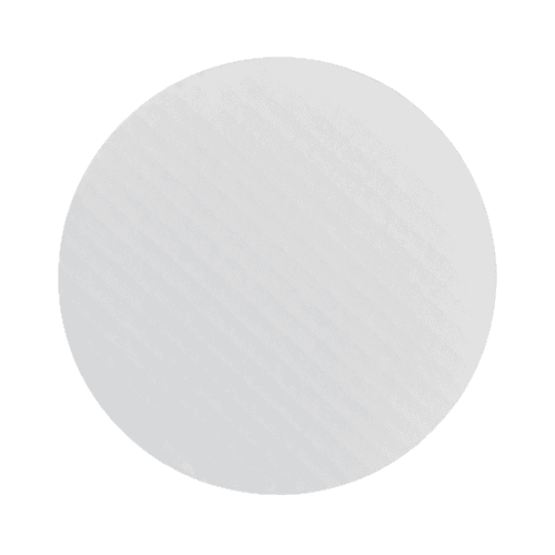 Southern Champion 7" White Corrugated Cake Circle