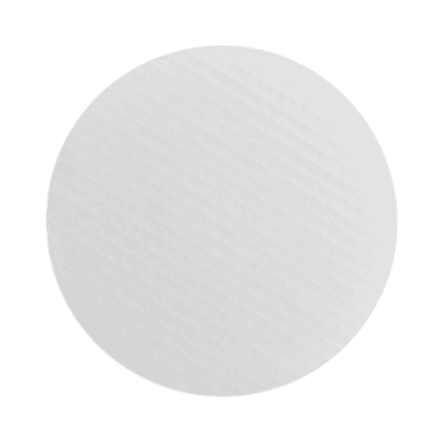 Southern Champion 8" White Corrugated Cake Circle