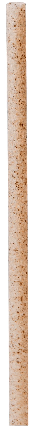 5.9" Cocktail Natural Agave Straw, Unwrapped