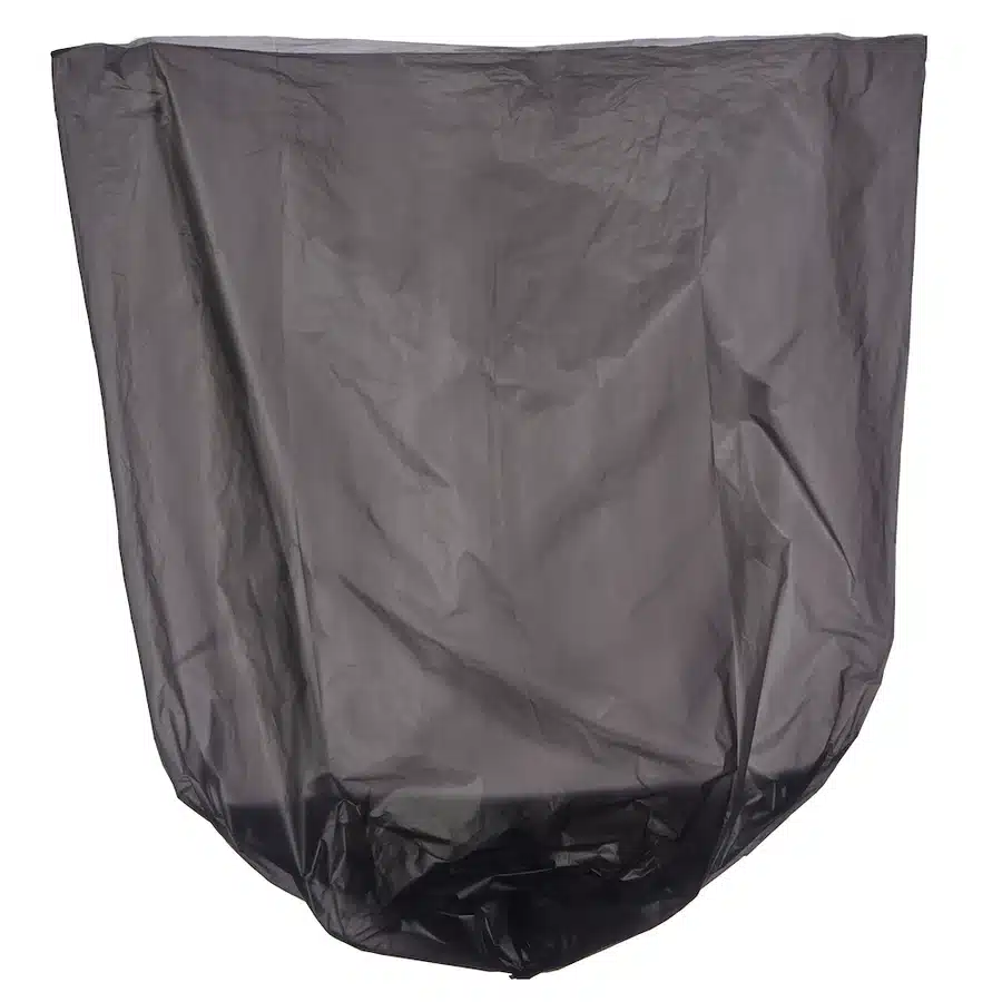 33 Gallon Heavy Duty Can Liner, 33x40", Black