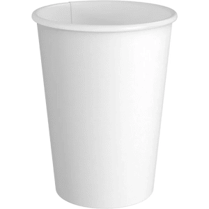 12 oz Paper Hot Cup, White