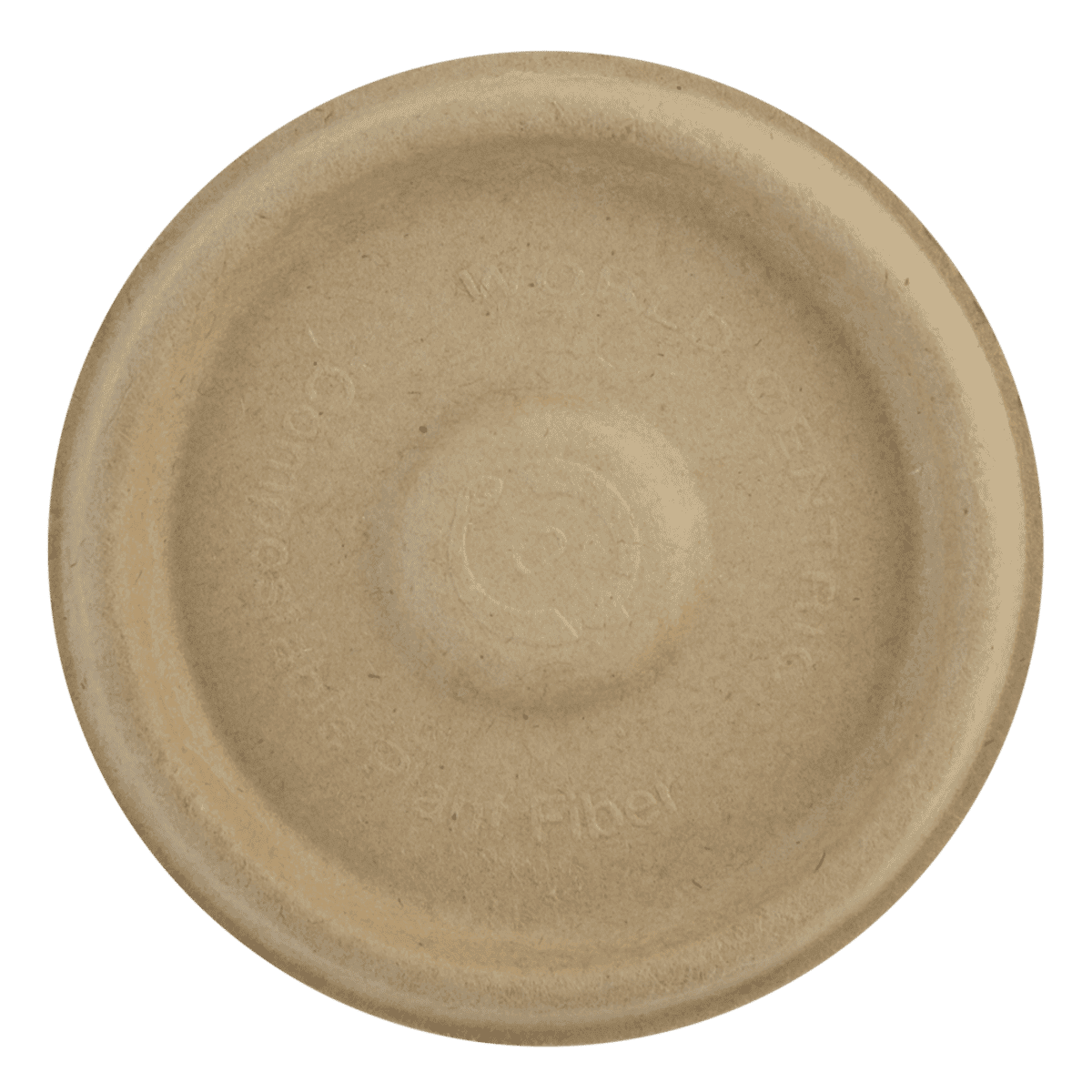 Fiber Lid - fits 4 oz Fiber Portion Cup