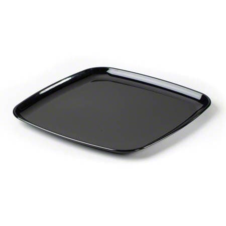 12" Square PP Platter, Black