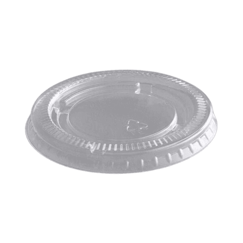 Clear PET Lid - fits 2 oz Portion Cup