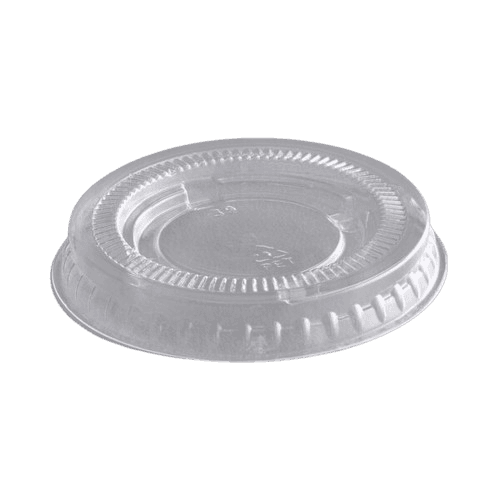 Clear PET Lid - fits 1 oz Portion Cup