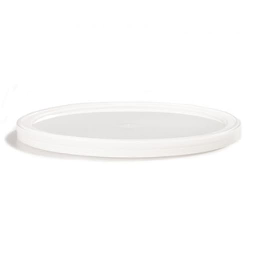 Clear PE Lid - fits 8-32 oz Round PP Deli Containers