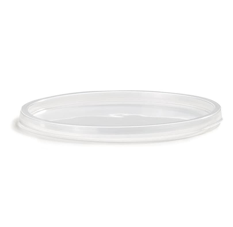 Clear PP Lid - fits 8-32 oz Round PP Deli Containers