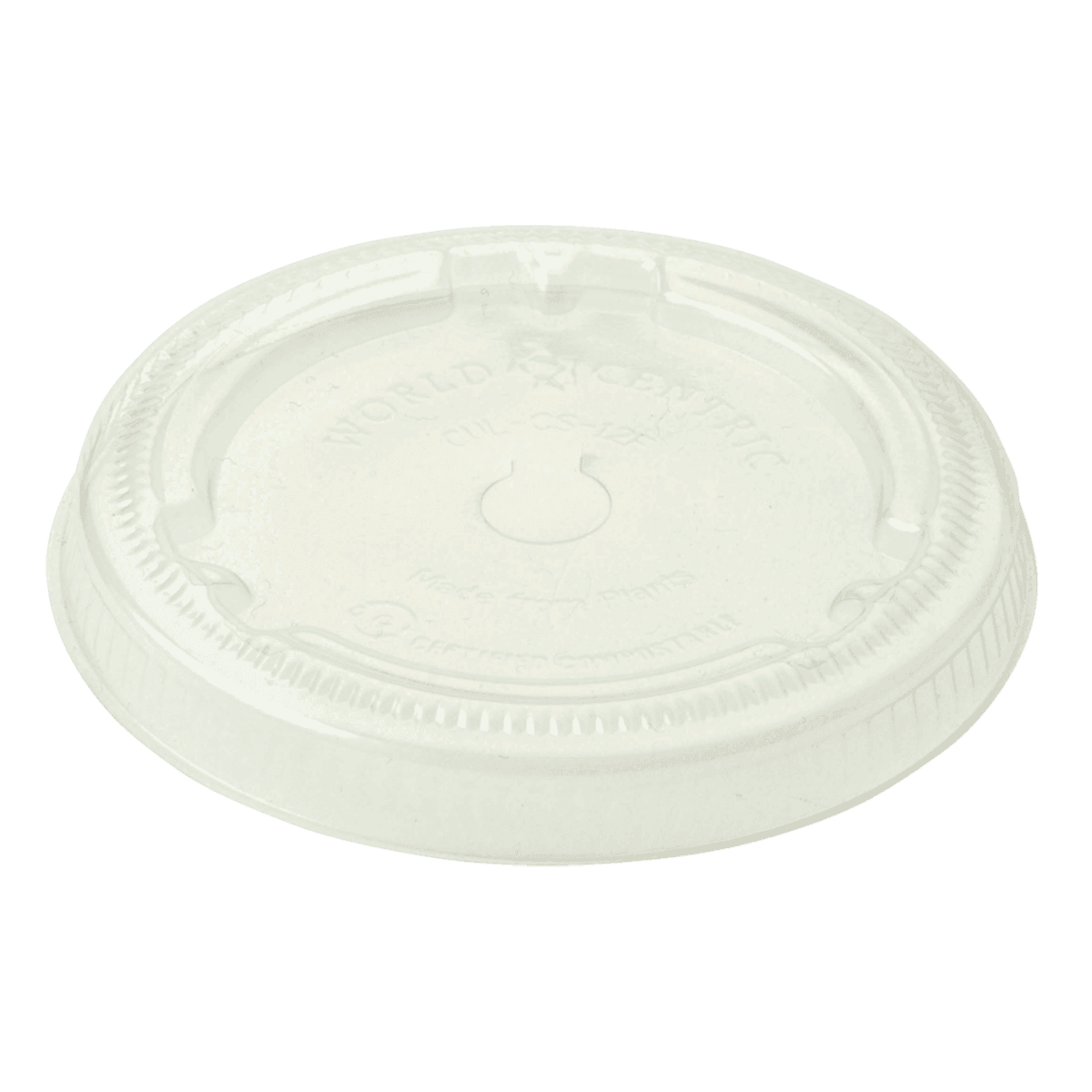 Clear PLA Lid - fits 12-22 oz Paper Cold Cups