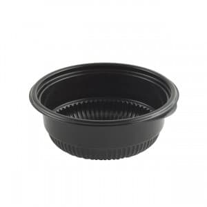 8 oz Round PP Bowl, Black