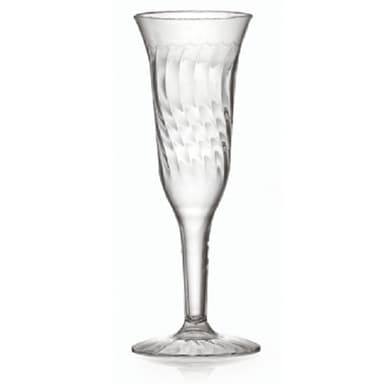 5 oz Clear 1-Piece Champagne Flute, PS