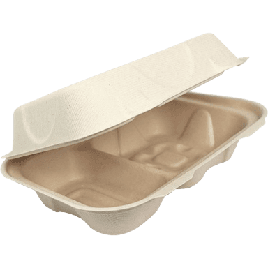 2-Compartment Clamshells