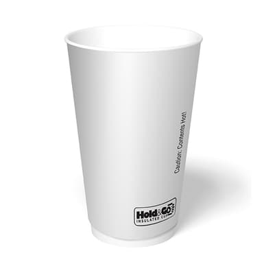 20 oz. Carte Blanc® Hold & Go® Insulated Paper Hot Cup