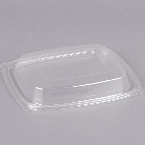 Dart ClearPac Clear Snap-On Dome Lid for 24 and 32 oz. Plastic Containers