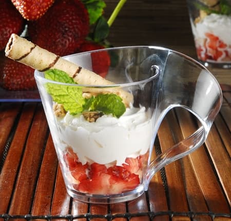 Fineline Tiny Temptations 6400-CL 2.7 oz. Tiny Tonics Clear Plastic Cup