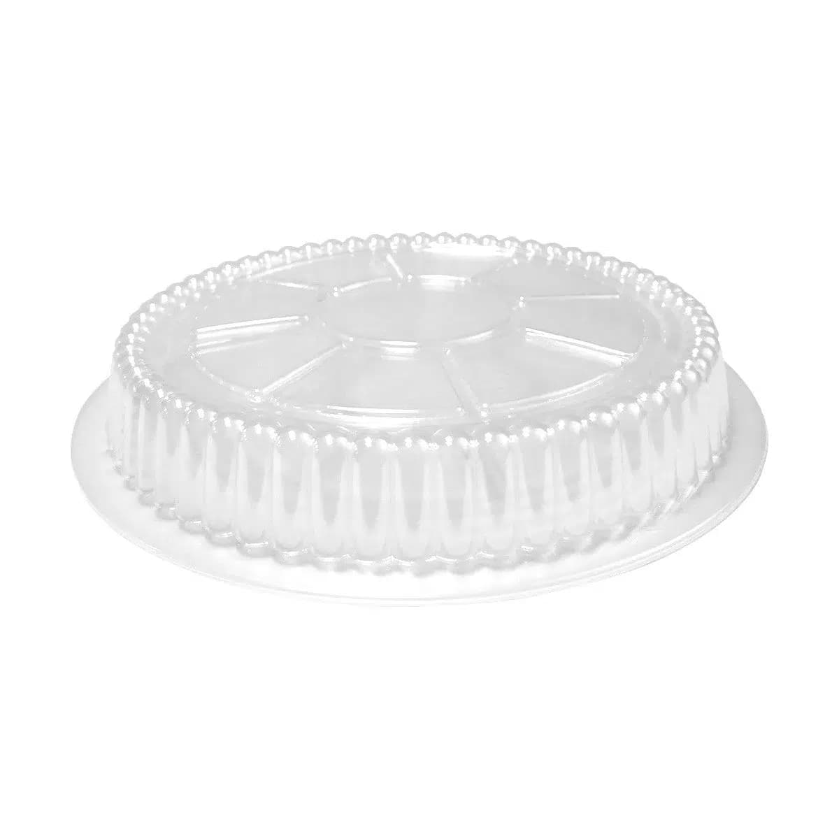 Dome PET Lid - fits 9" Round Foil Container