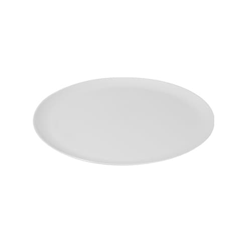 Fineline 12" White Platter Pleasers Classic Round Platter