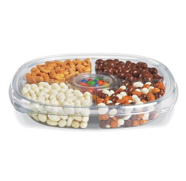 Placon Fresh ‘N Clear® Catering 5-Compartment Tray