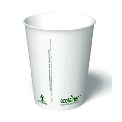 12 oz. ecotainer® Carte Blanc® Paper Hot Cup