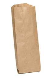Duro 40032 3.75" x 2.25" x 11.5" Kraft Pint Liquor Bag