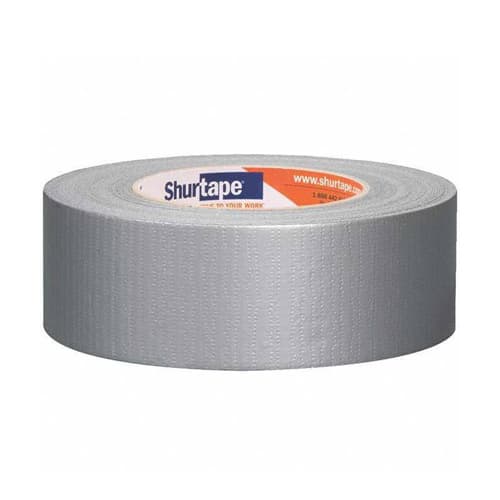 Shurtape Silver Duct Tape 2" x 60 Yards (48 mm x 55 m) - PC8 General Purpose High Tack